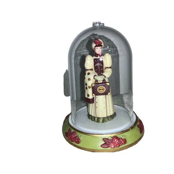 Avon Mrs. Albee 2006 Mini Figurine with Plastic Dome- 3.25 inches - Picture 1 of 9